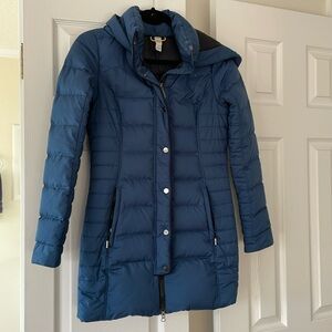 LOLË Womens Gisele Jacket in Dark Denim, size XS